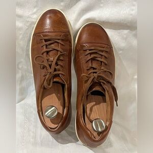 Born Tan Leather LACE UP ALLEGHENY SNEAKERS men SIZE 11 M